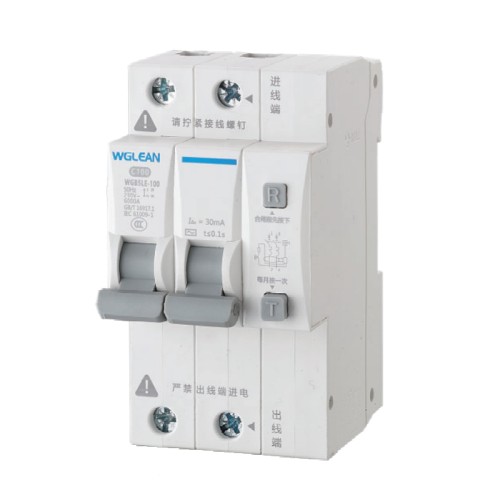 WGB5LE-100 Residual current operated circuit breaker (RCBO)