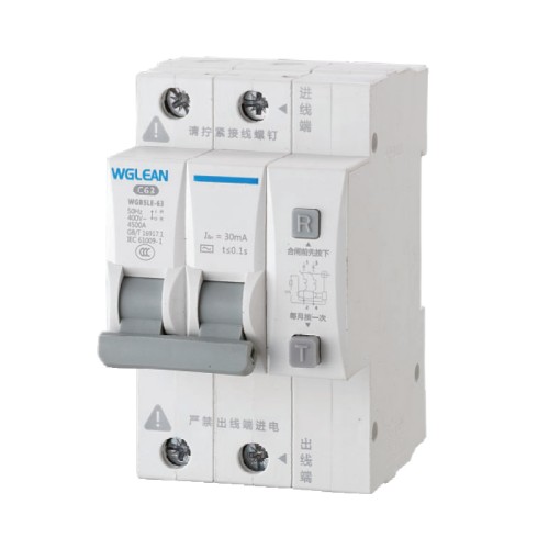 WGB5LE-63aY Residual current operated circuit breaker (RCBO)
