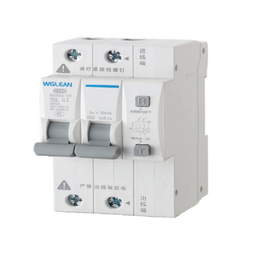 WGB5LE-125 Residual current operated circuit breaker (RCBO)